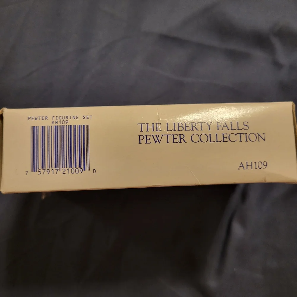 Liberty falls pewter collection NIB 1996 figurine set - Picture 4 of 8